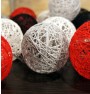  ręcznie robione świecące kule cotton ball sun handmade